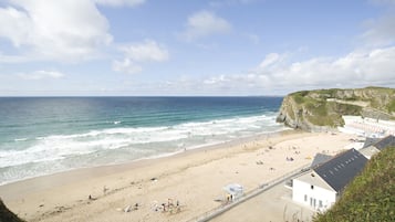 Aan het strand