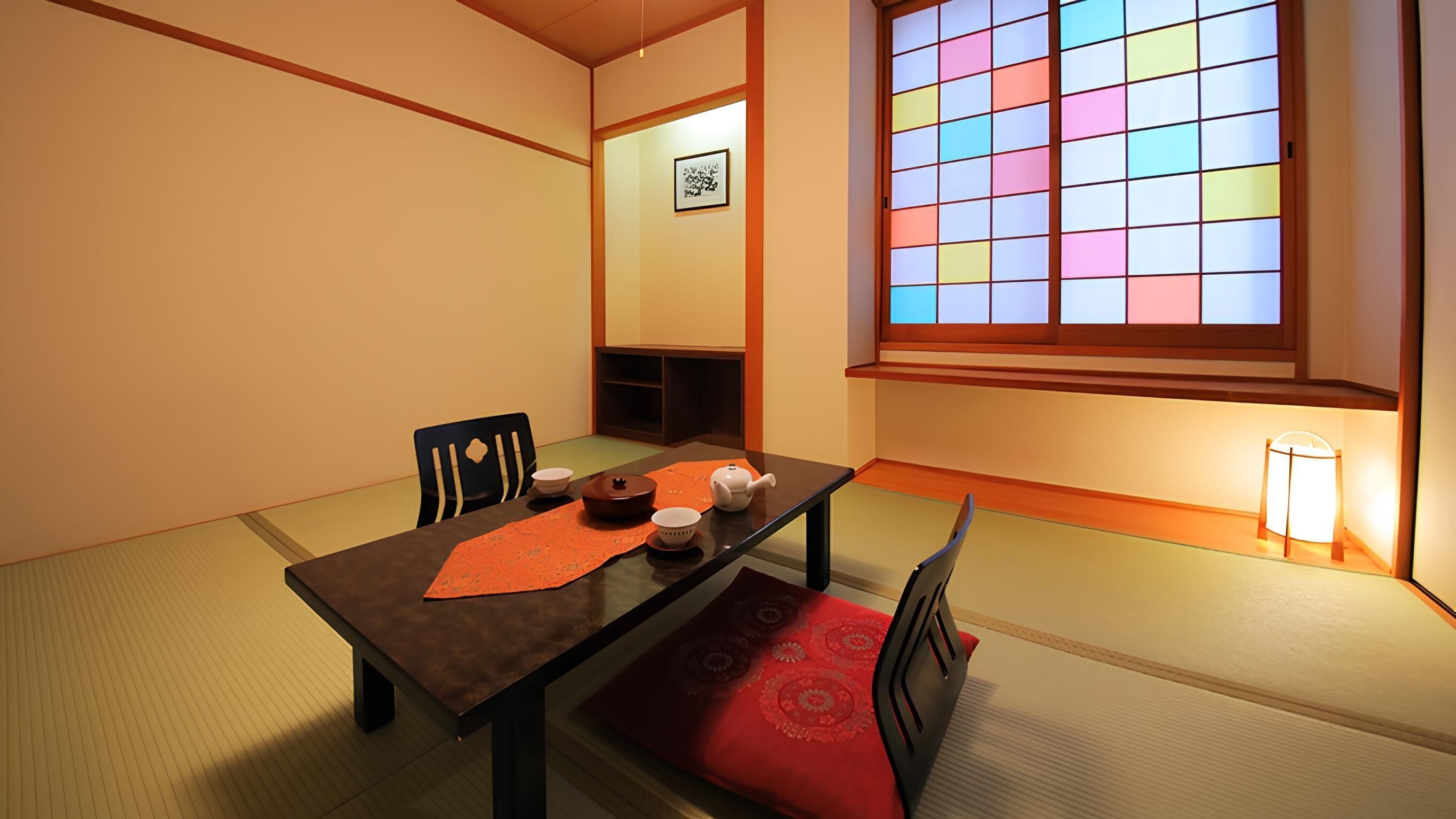 6畳の和室 喫煙 | デスク、WiFi (無料)