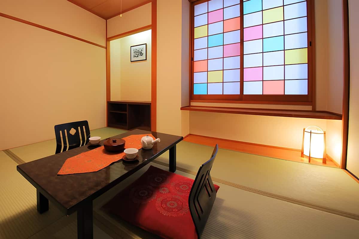 Kamer in Japanse stijl, niet-roken (6 Tatami Mats) | Een bureau, gratis wifi