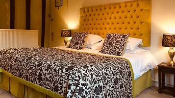 Habitación doble de lujo, vista a la montaña (Bovey) | Sábanas de algodón egipcio y ropa de cama de alta calidad