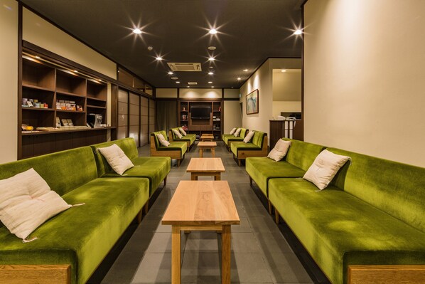 Sala de estar en el lobby