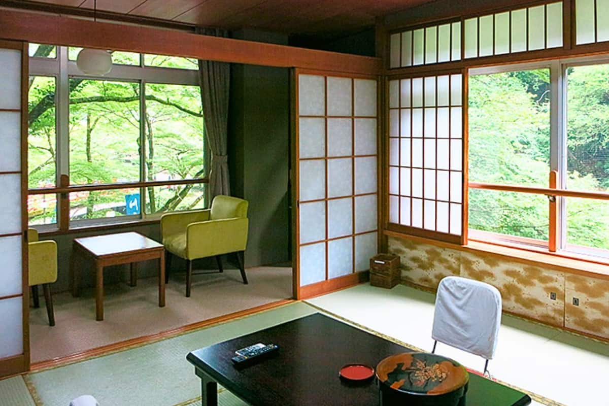 Tavanomainen huone (Japanese Style, 8 Tatami Mats) | Tallelokero huoneessa, ilmainen Wi-Fi