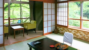 Traditional Room (Japanese Style, with 8 Tatami Mats) | In-room safe, free WiFi