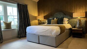 Desk, blackout curtains, iron/ironing board (on request), free WiFi