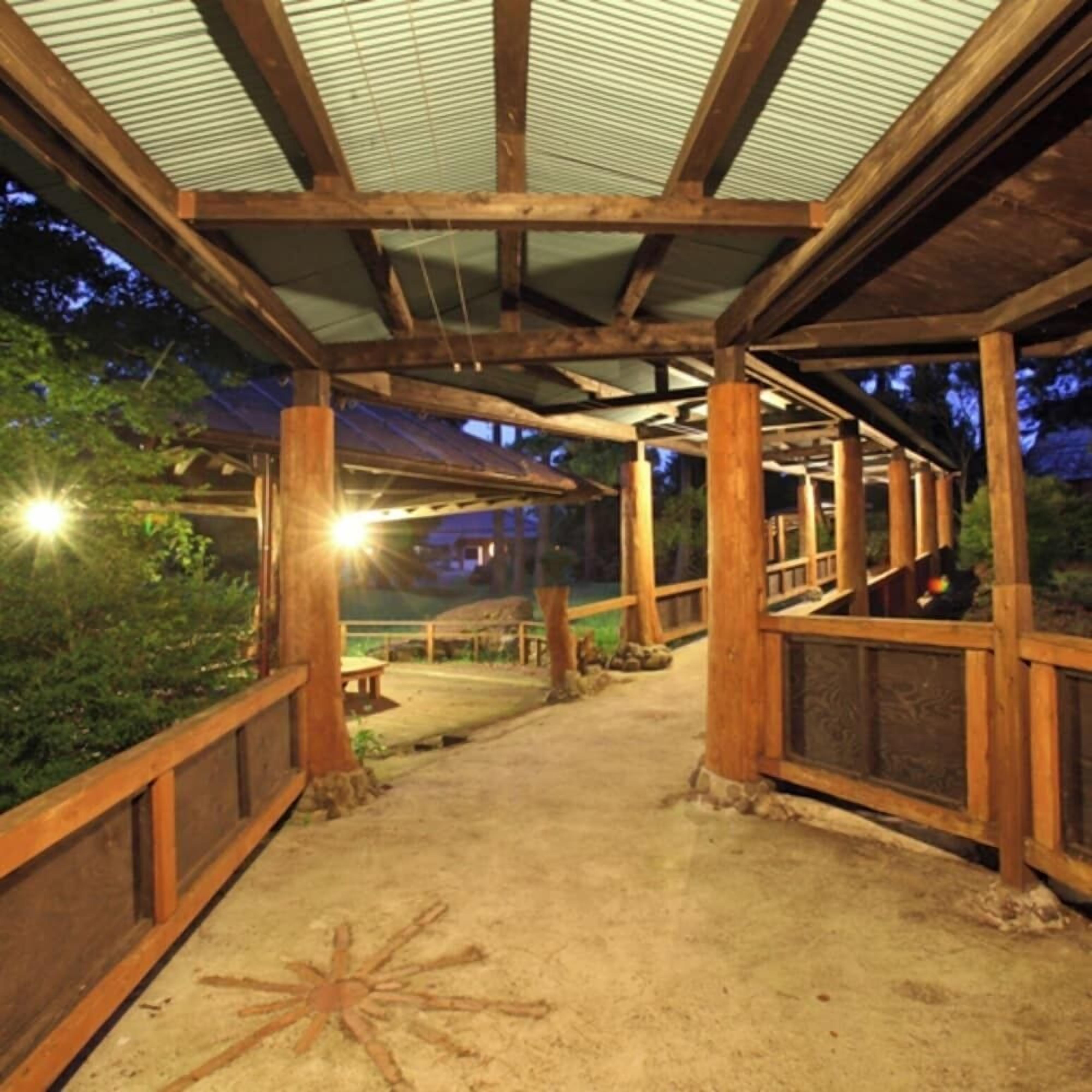 Overnattingsstedets uteområder