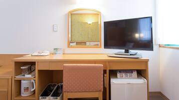 Desk, iron/ironing board, free WiFi, bed sheets