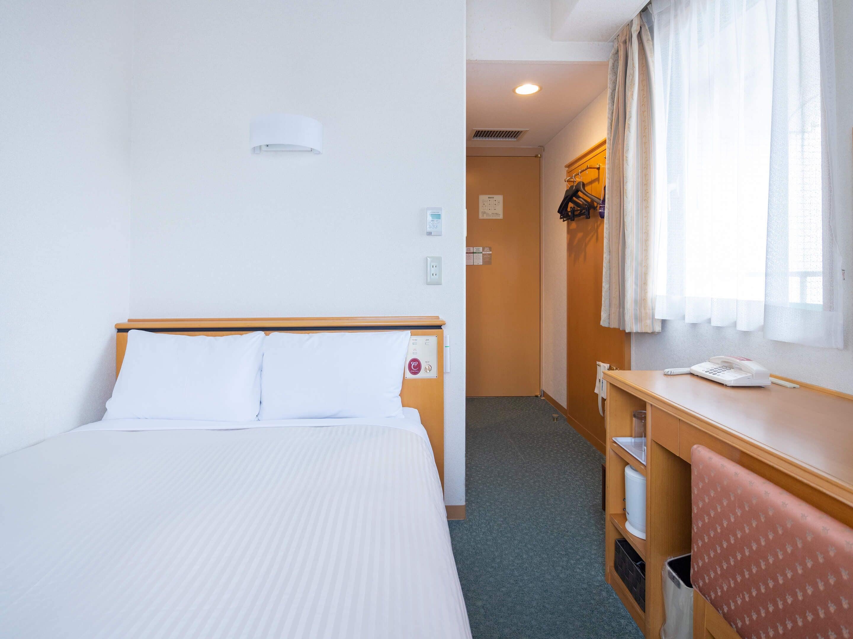 1 bedroom, desk, laptop workspace, iron/ironing board