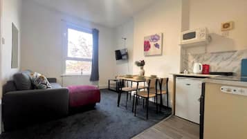 Appartement, 1 chambre (4 Guest) | 1 chambre, bureau, Wi-Fi gratuit