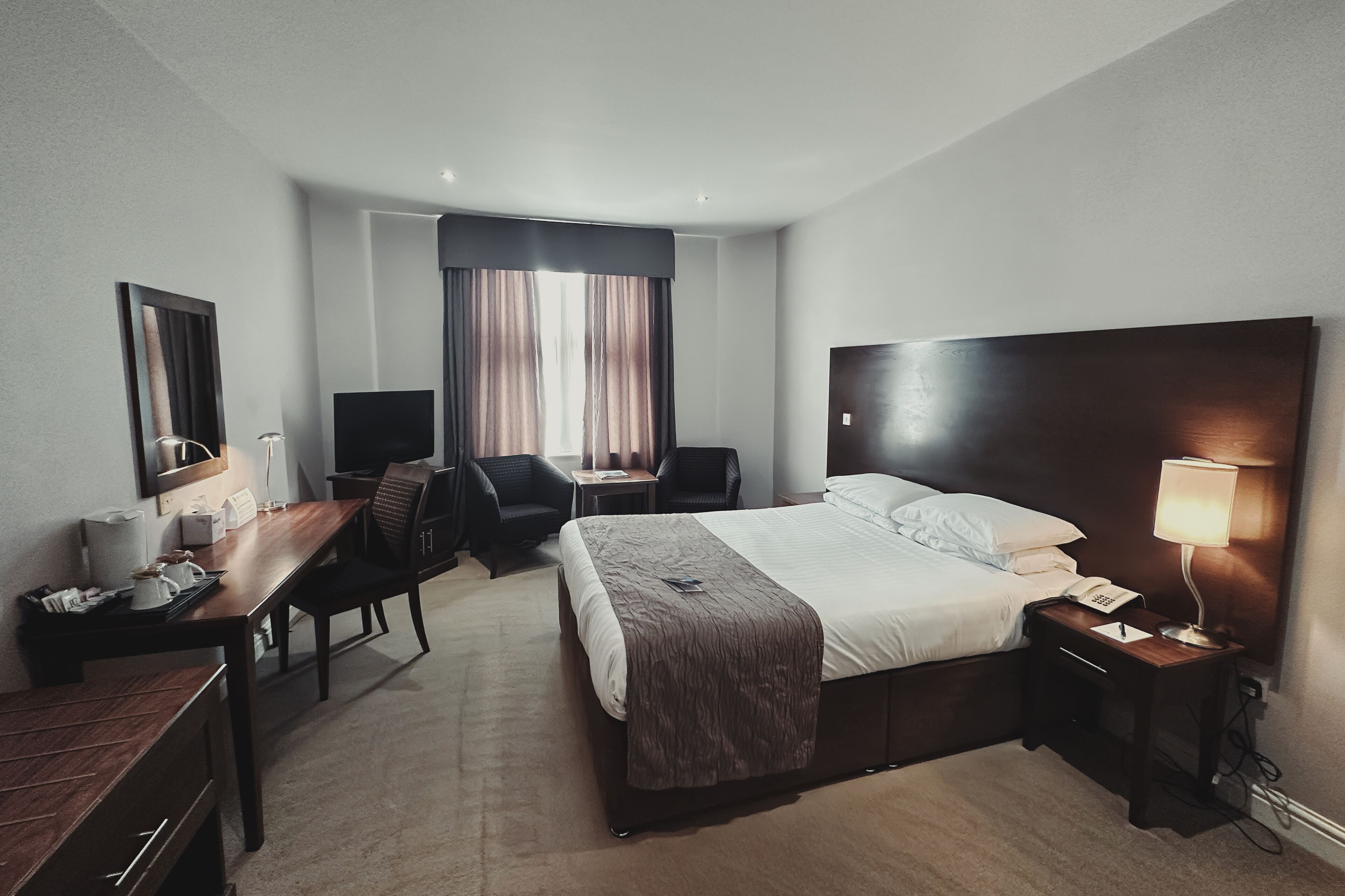 iron/ironing board, travel cot, rollaway beds, free wifi