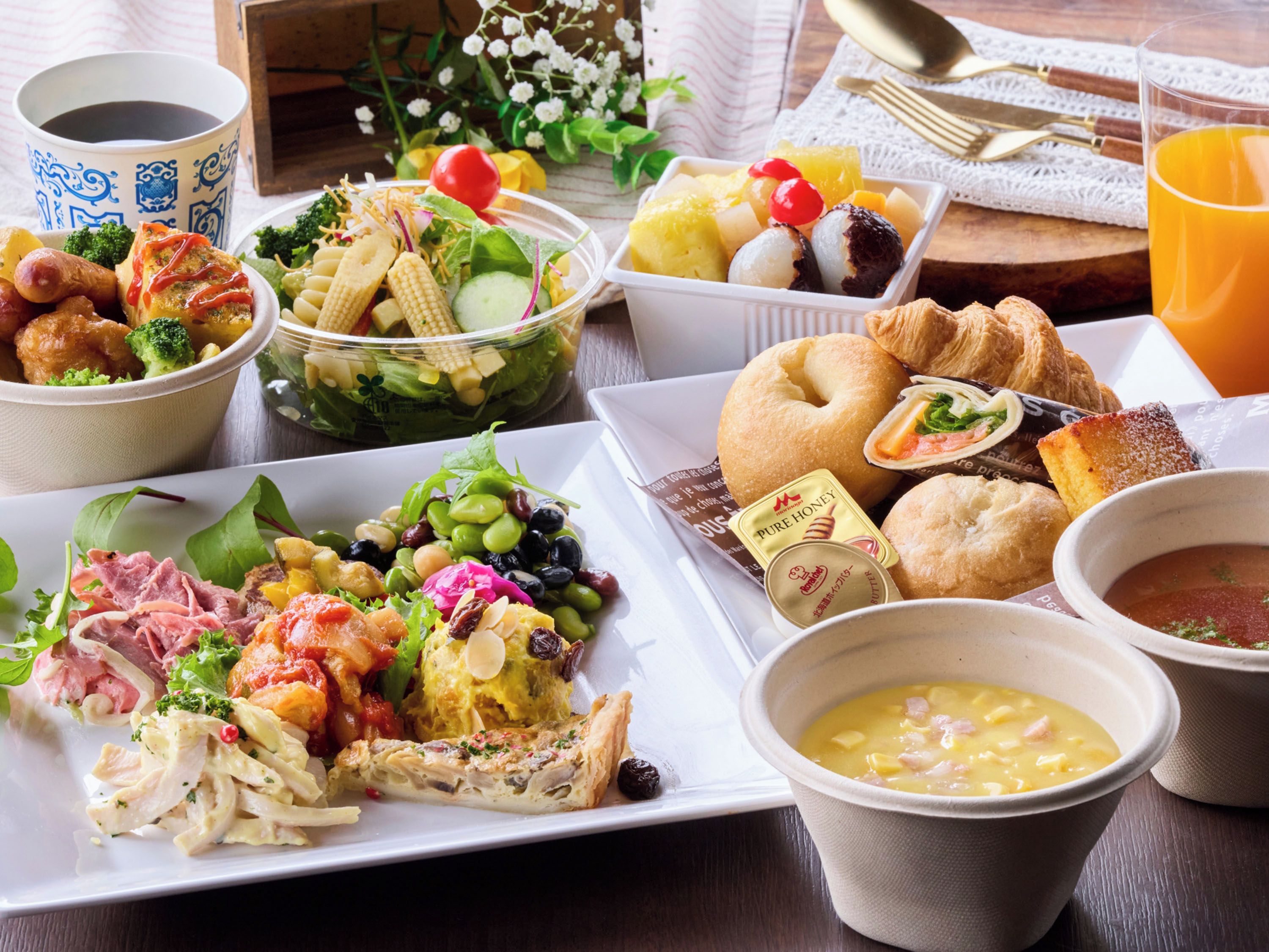Breakfast buffet