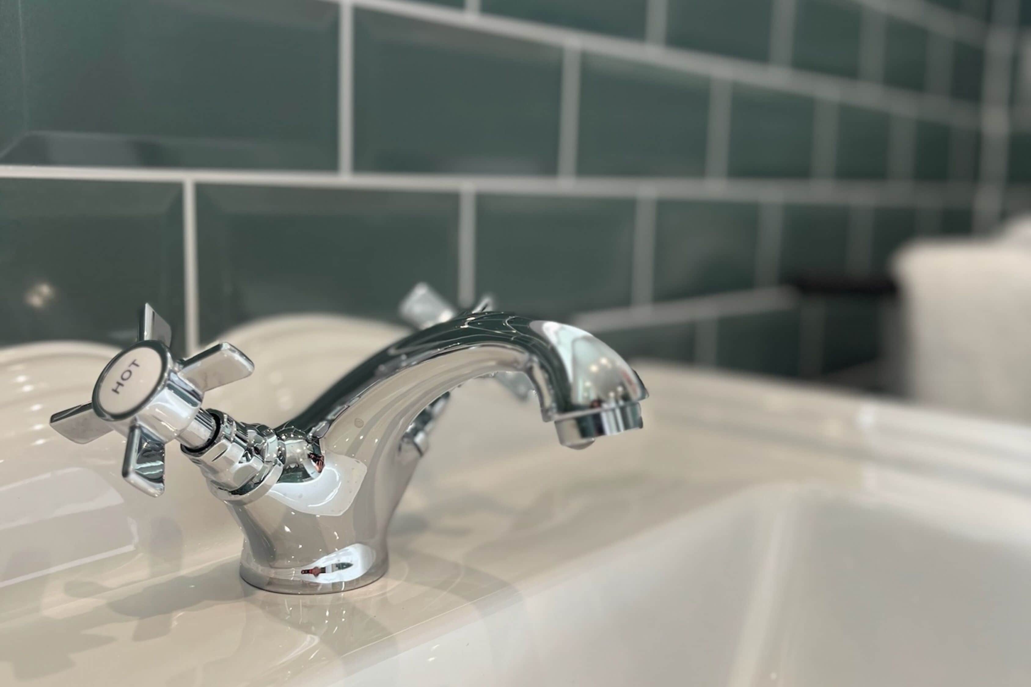 combined shower/bathtub, hair dryer, slippers, towels