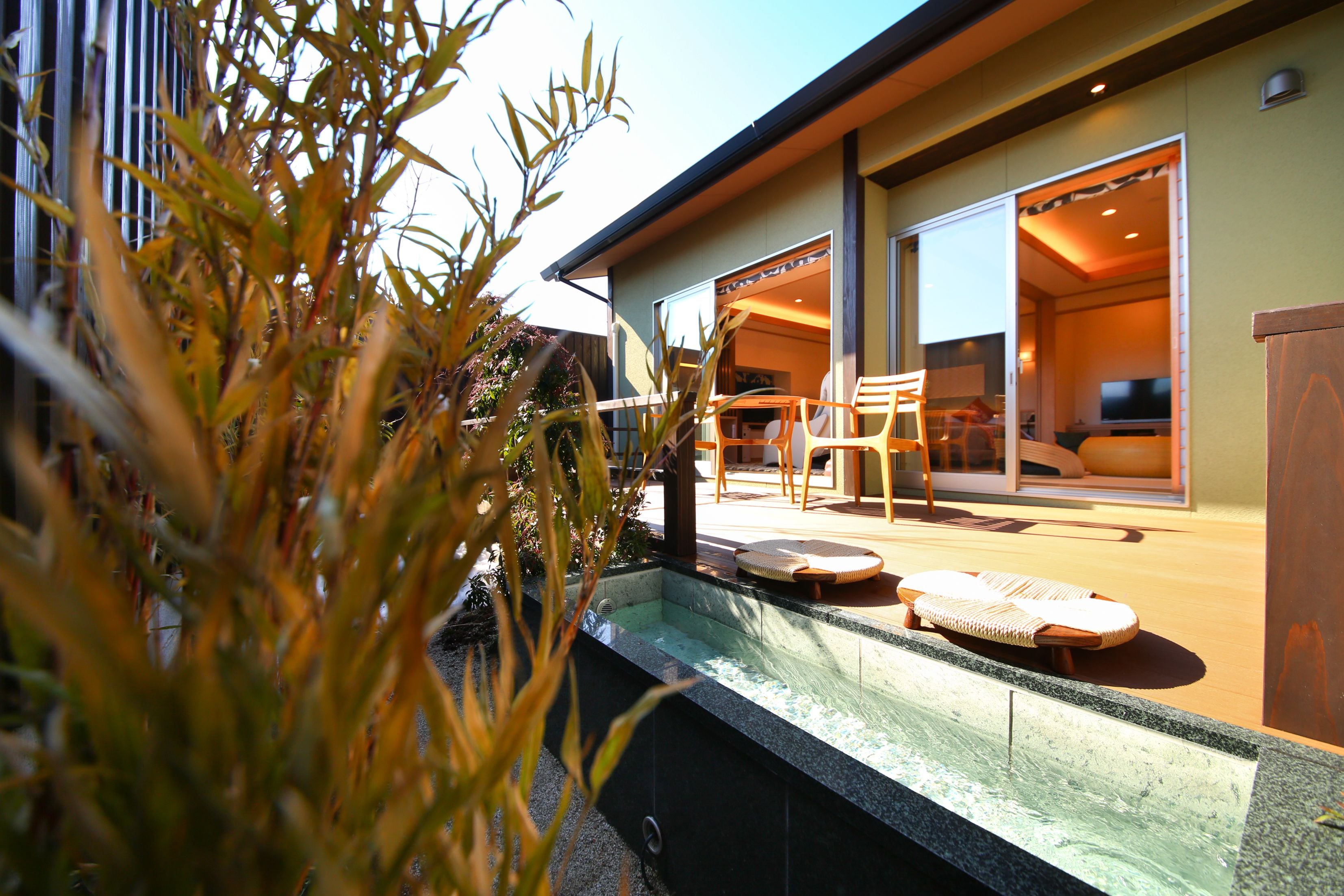 standard room w/terrace & openair bath&tatami area - b - hanayoshi area  (allergy/vegan option n/a) | balcony