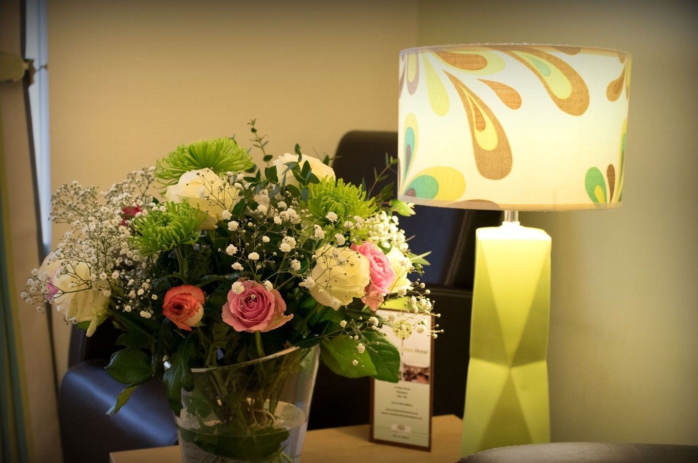 1 bedroom, desk, laptop workspace, iron/ironing board