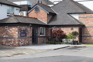 Entrée de l’hébergement