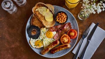 Daily continental breakfast for a fee