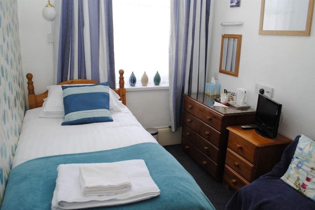Eenpersoonskamer, en-suite badkamer