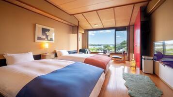 Couette en duvet d'oie, minibar, coffres-forts dans les chambres