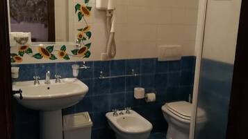 Free toiletries, hair dryer, bathrobes, slippers