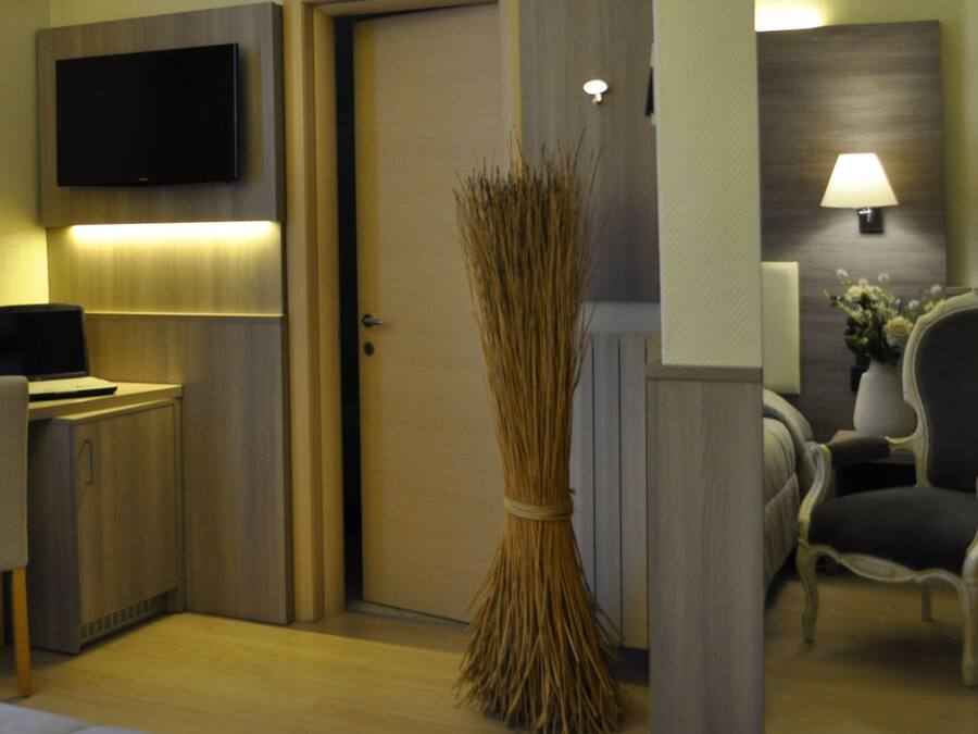 Draps italiens Frette, literie de qualité supérieure, minibar