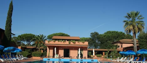 Seasonal outdoor pool
