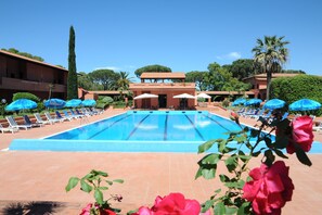 Seasonal outdoor pool