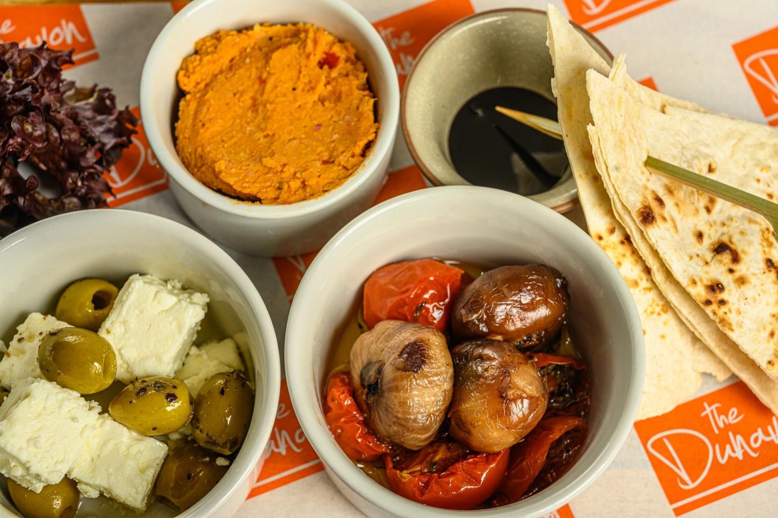 breakfast, lunch and dinner served