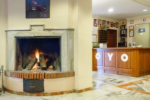 Fireplace - Hotel Los Castaños (Aracena)
