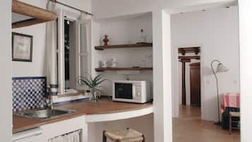 Apartament, 2 dormitoris, terrassa | Bressols gratuïts, llits addicionals, wifi gratuïta i roba de llit
