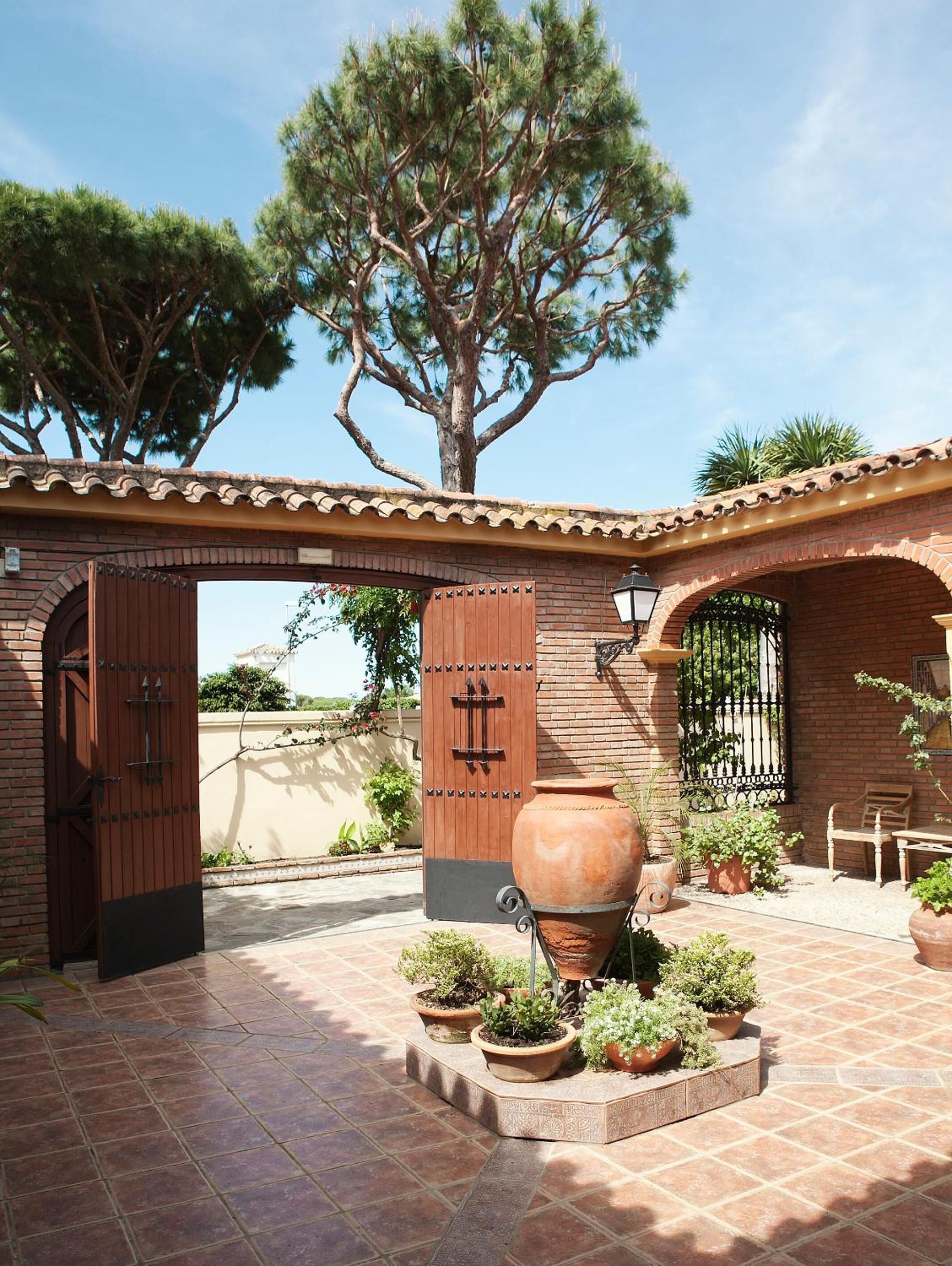 Enceinte de l’hébergement