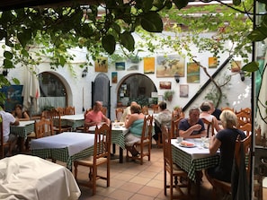 Daily buffet breakfast (EUR 8 per person)