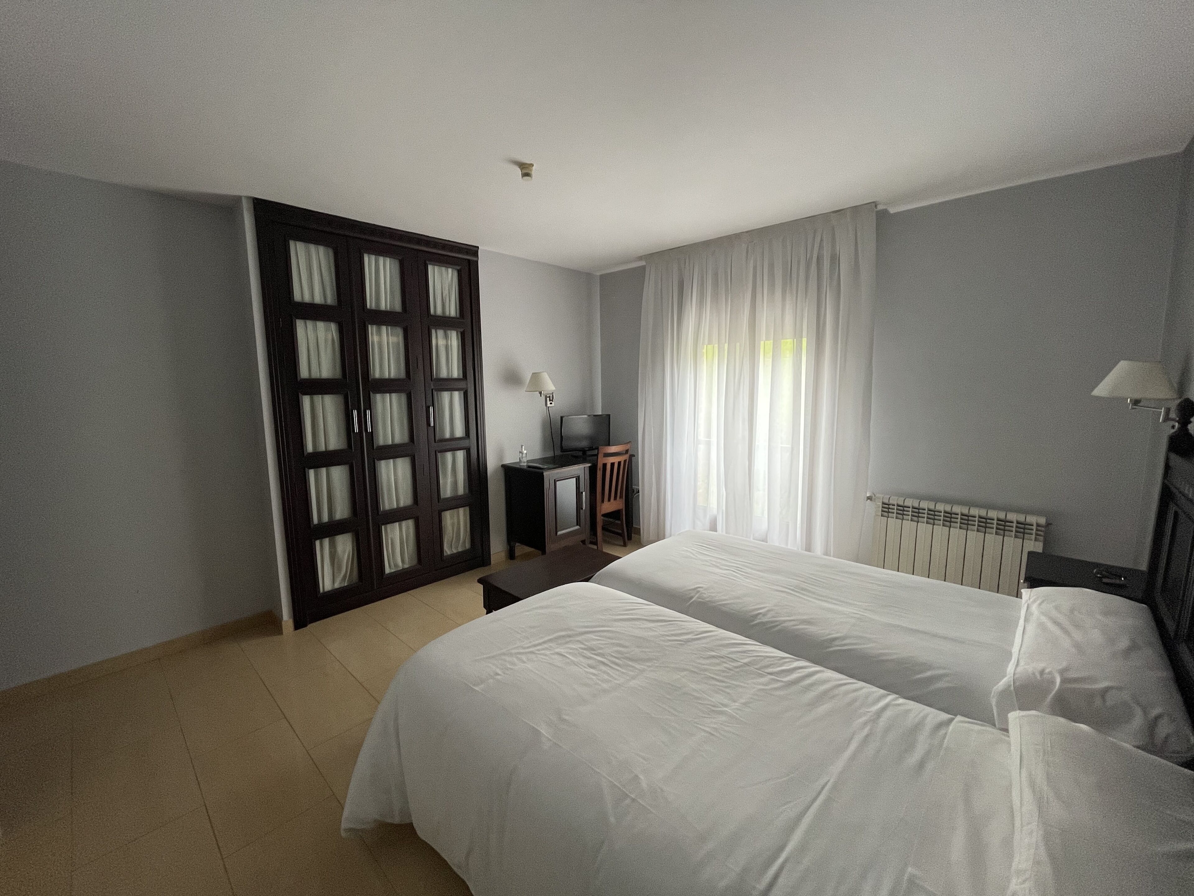 double or twin room | in-room safe, desk, blackout curtains, free cots/infant beds