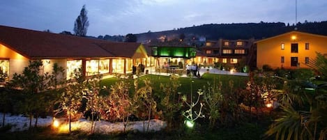 Front of property – evening/night