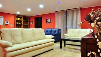 Sala de estar en el lobby
