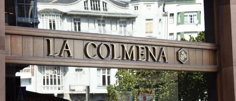 Voorkant van accommodatie