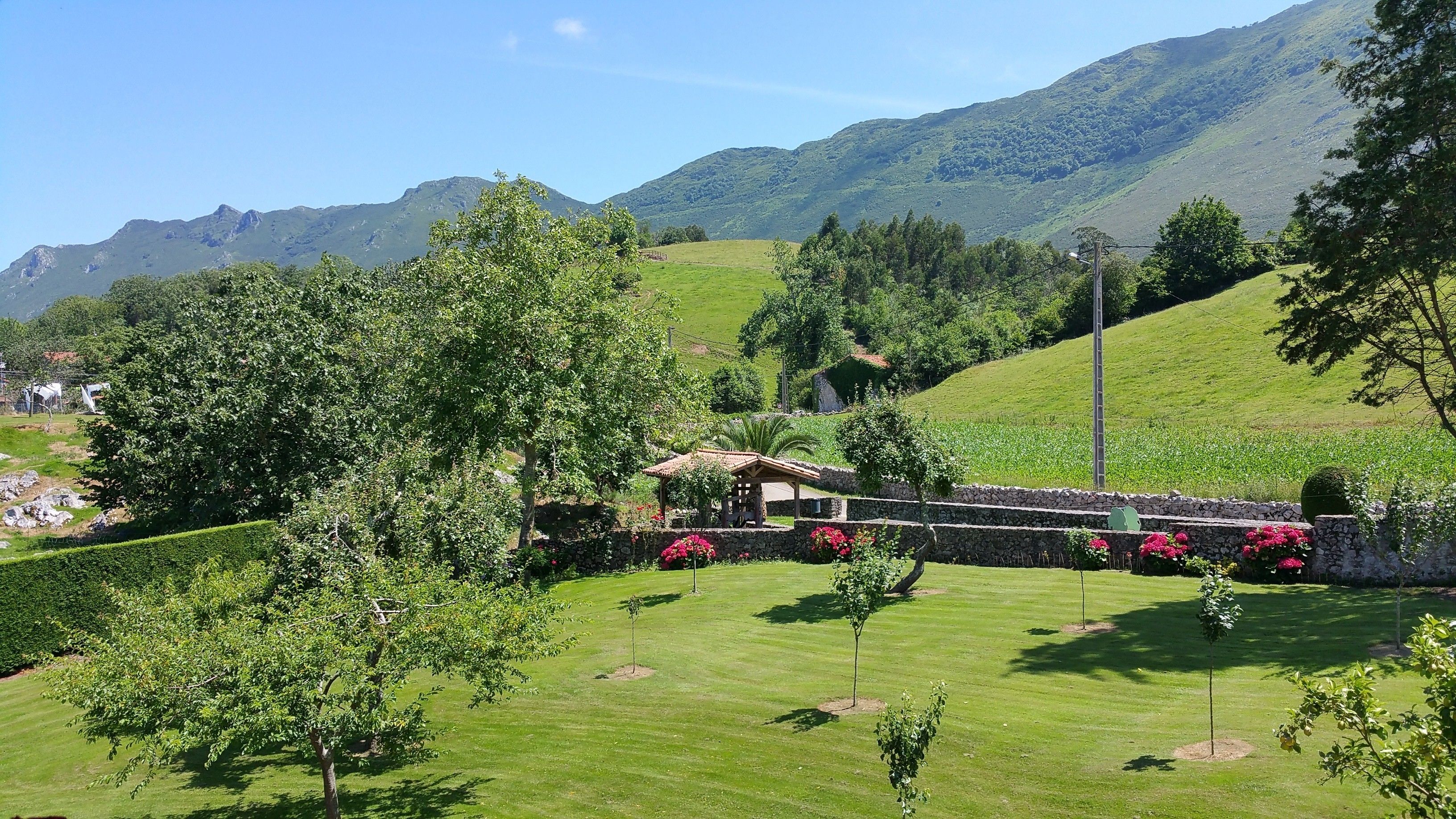Uitzicht vanuit accommodatie