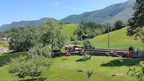 Blick von der Unterkunft