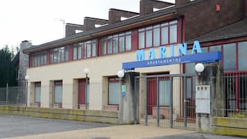 Fassade der Unterkunft