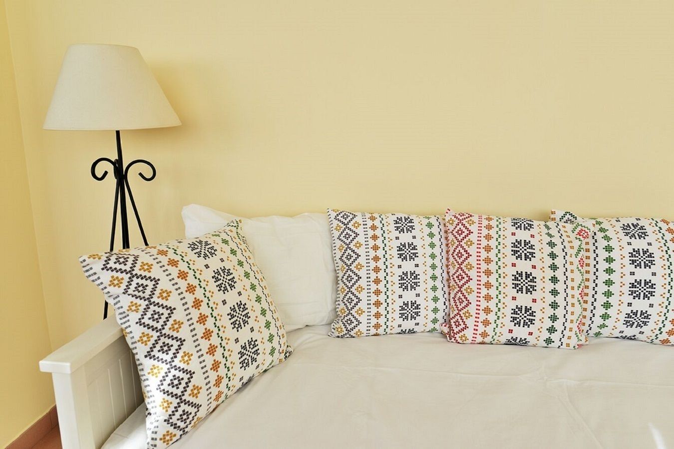 desk, blackout curtains