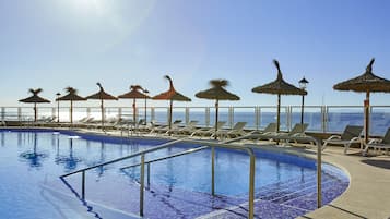 Udendørs pool, liggestole