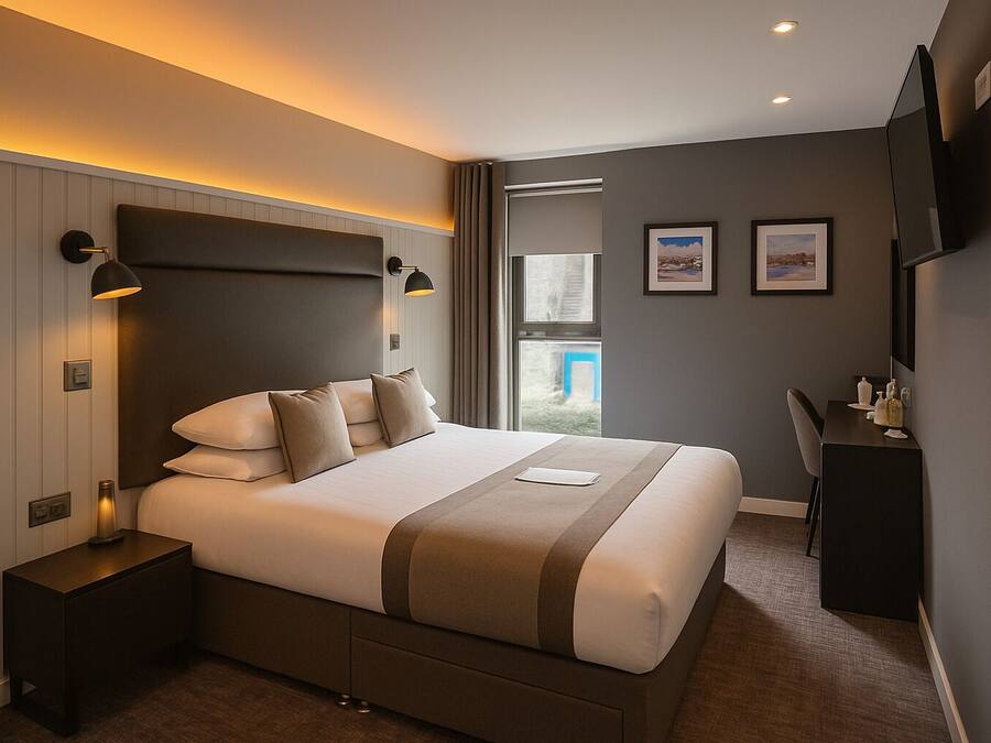 Standard Double Room | Premium bedding, pillowtop beds, in-room safe, iron/ironing board