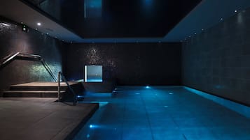 Phòng tắm hơi, phòng xông hơi, trị liệu toàn thân, massage đá nóng