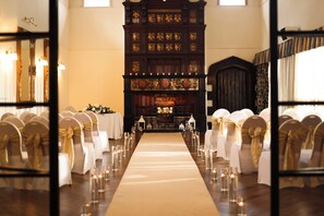 Indoor wedding