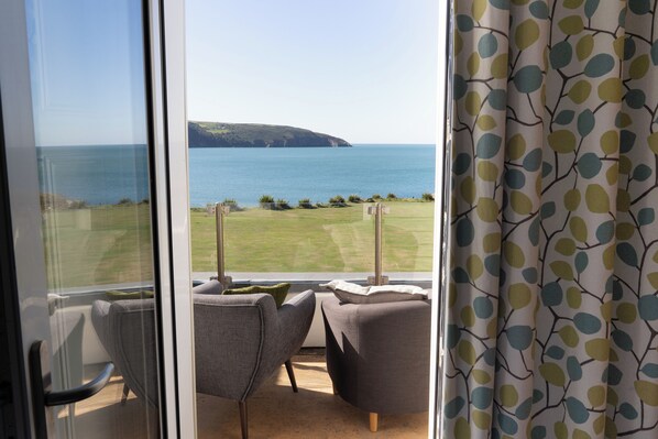 Double or Twin Room, Balcony, Sea View | View from room - The Cliff Hotel & Spa (Cardigan)