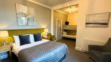 Family Room, Balcony, Sea View | Iron/ironing board, free WiFi, bed sheets