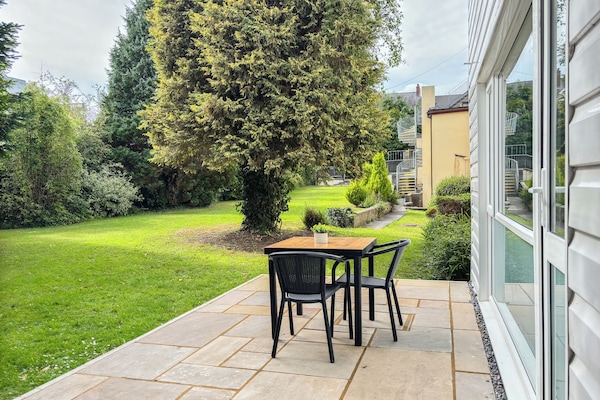 Garden Suite | Blick auf den Garten