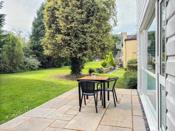 Garden Suite | Utsikt mot trädgården