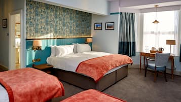 Desk, iron/ironing board, free WiFi, bed sheets
