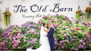 屋外結婚式場
