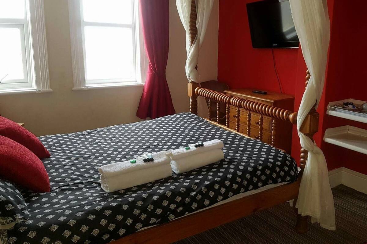 Dubbelrum för 1 person | Skrivbord och gratis wi-fi
