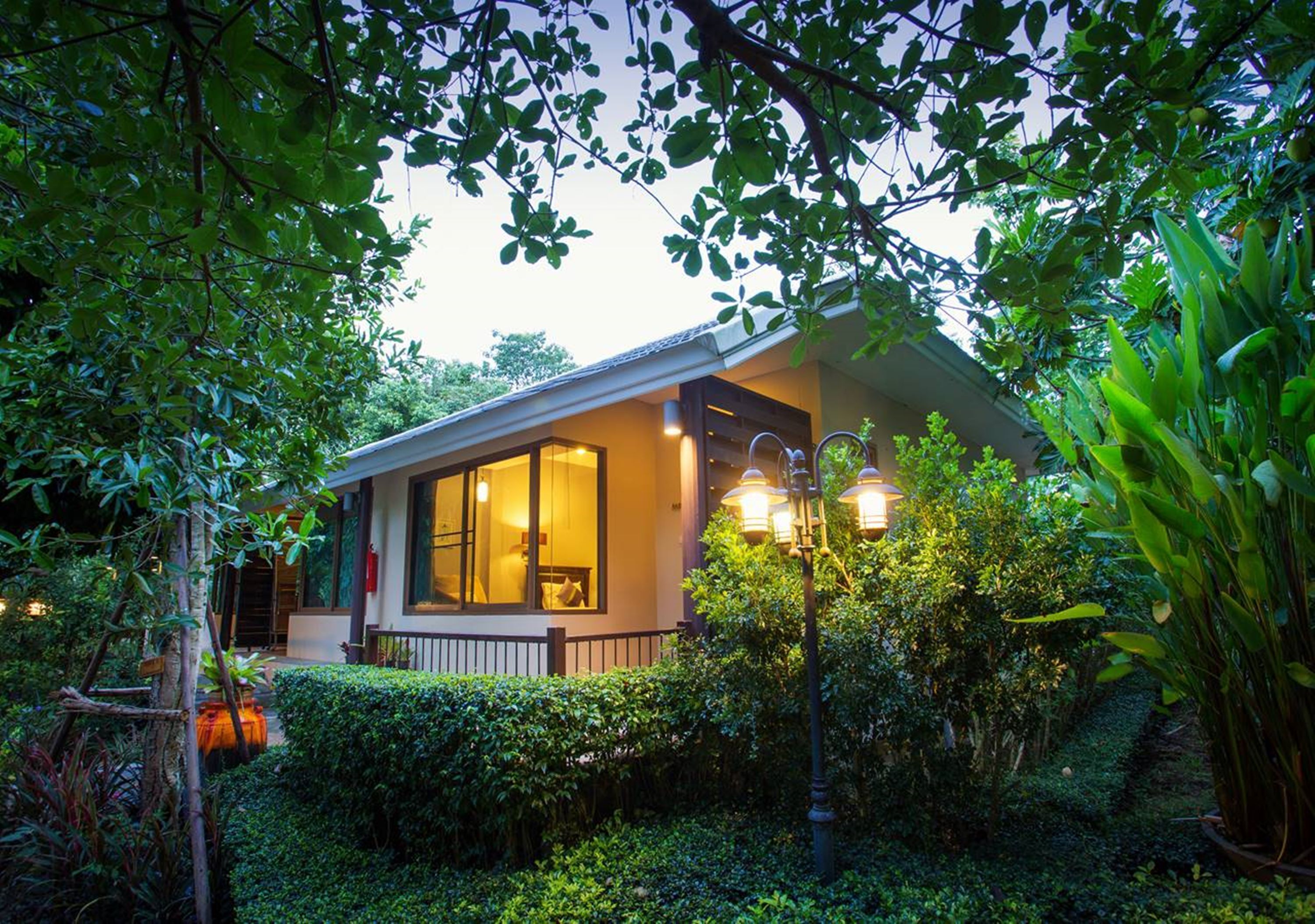 deluxe double or twin room | garden view